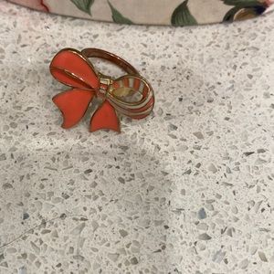 Cute bow ring